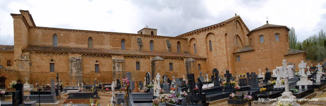 VISTA SUR DEL TEMPLO Y CEMENTERIO